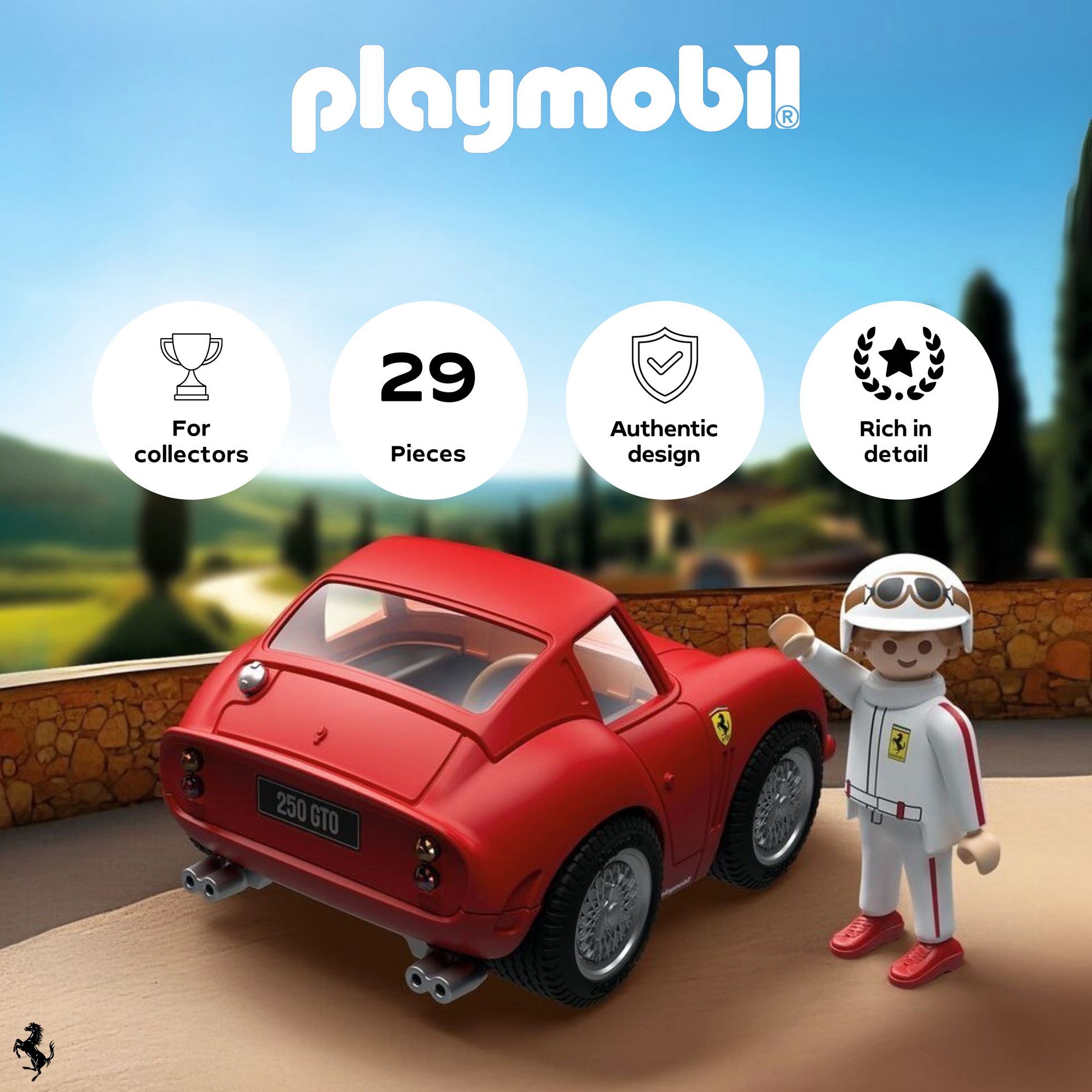 PLAYMOBIL Ferrari 250 GTO Collector Car