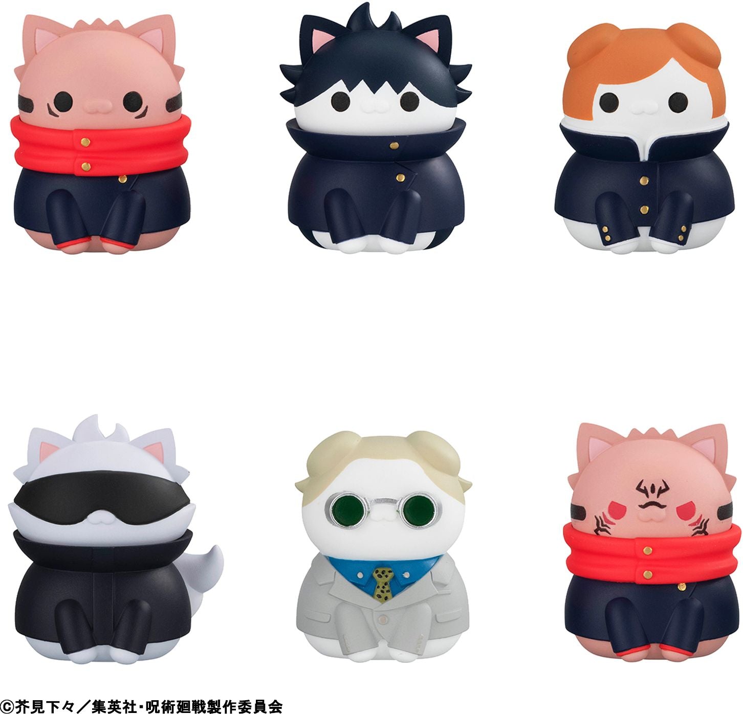 Jujutsu Cats Shibuya Incident Ver. "Jujutsu Kaisen" Megahouse Mega Cat Project Blind Box