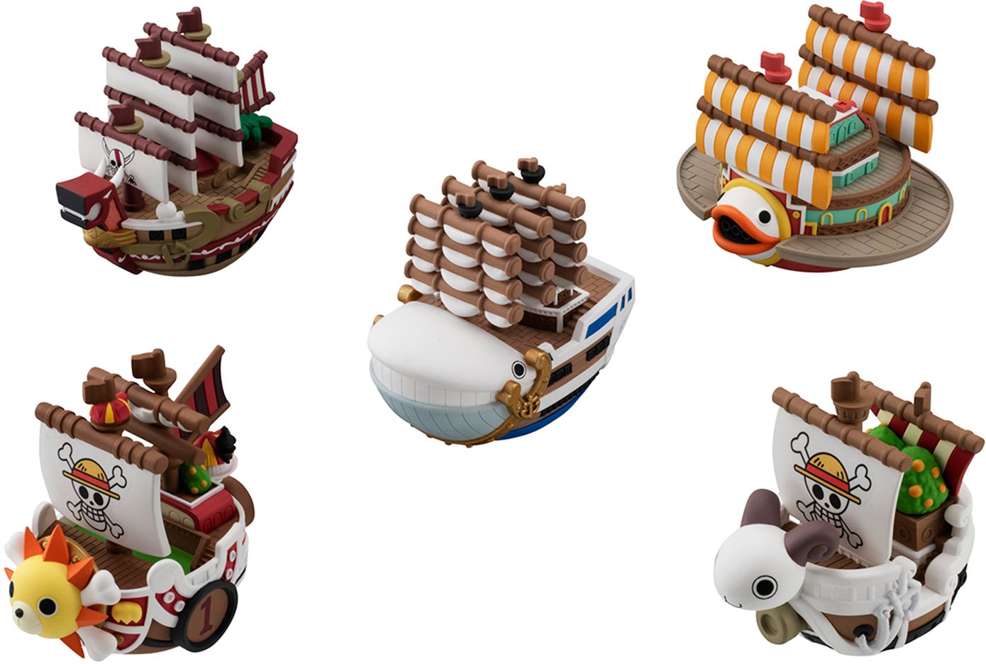 One Piece Grand Line Collection "One Piece", Megahouse Yuracolle Series Blind Box