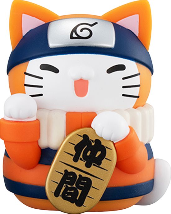 Nyaruto! Colorful Fortune Cat "Naruto", Megahouse MEGA CAT PROJECT Blind Box