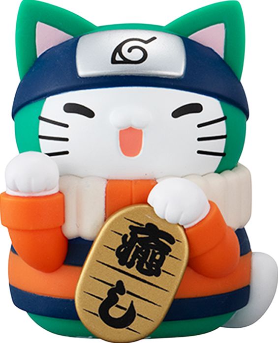 Nyaruto! Colorful Fortune Cat "Naruto", Megahouse MEGA CAT PROJECT Blind Box