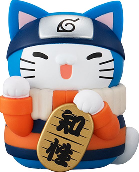 Nyaruto! Colorful Fortune Cat "Naruto", Megahouse MEGA CAT PROJECT Blind Box