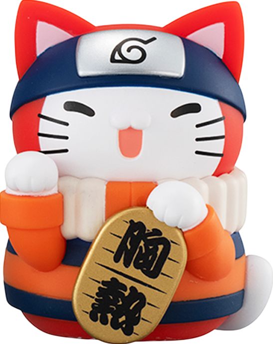 Nyaruto! Colorful Fortune Cat "Naruto", Megahouse MEGA CAT PROJECT Blind Box
