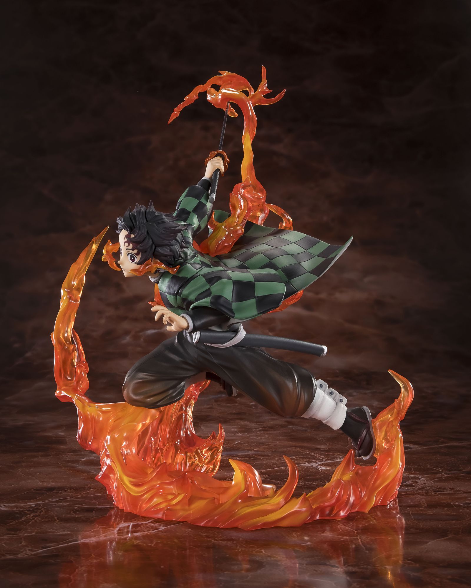 TANJIRO KAMADO KYOJURO RENGOKU'S SWORD GUARD ver. "Demon Slayer: Kimetsu no Yaiba", TAMASHII NATIONS FiguartsZERO