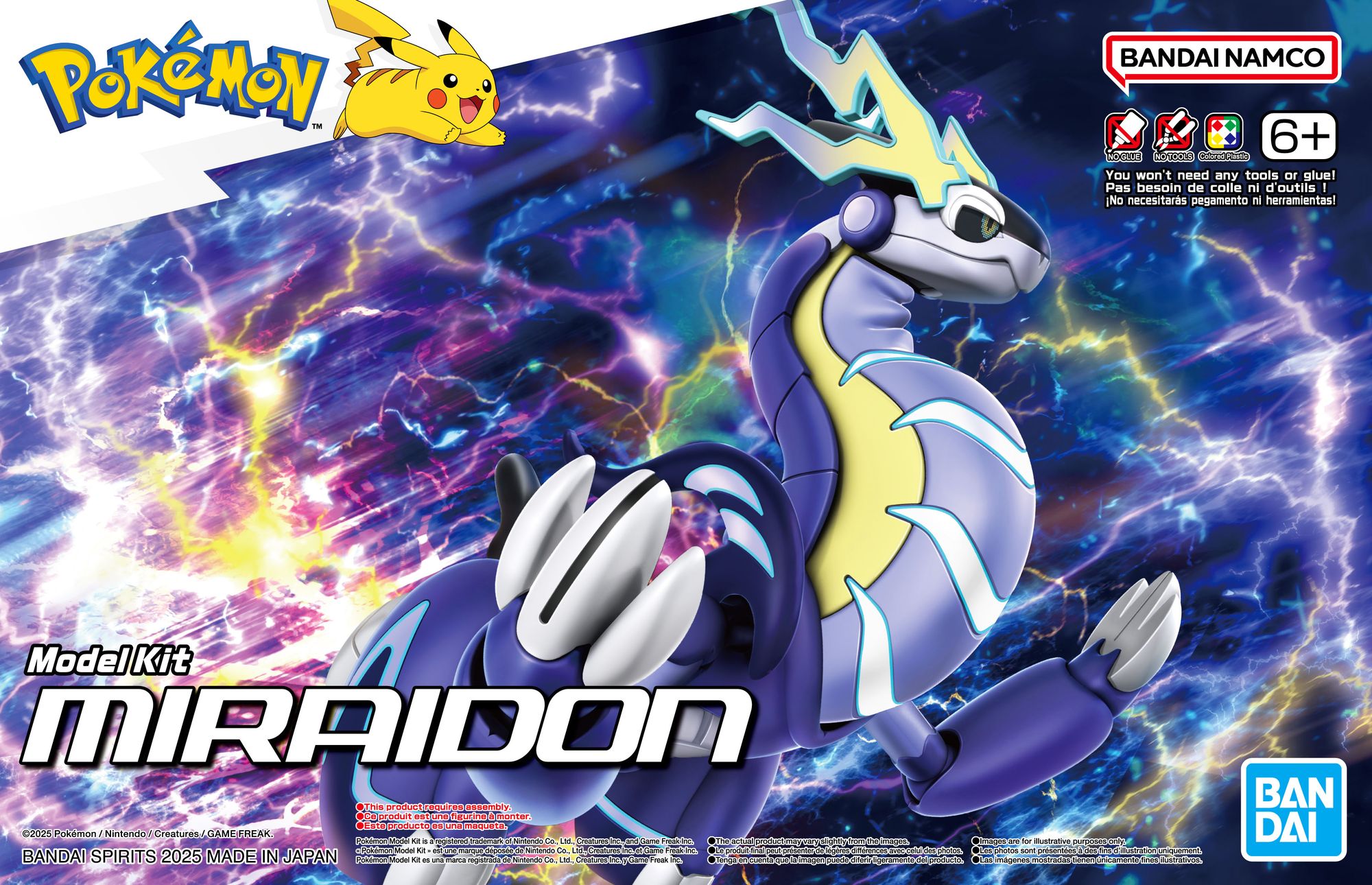 #59 Miraidon, Bandai Hobby Pokemon Model Kit