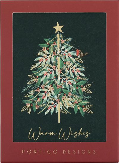 Warm Wishes Tree Boxed Notecards