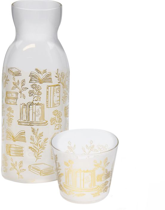 Bedside Reading Water Carafe and Glass Set