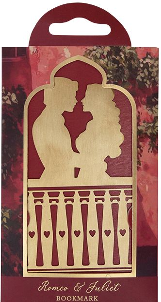 Romeo and Juliet Metal Bookmark