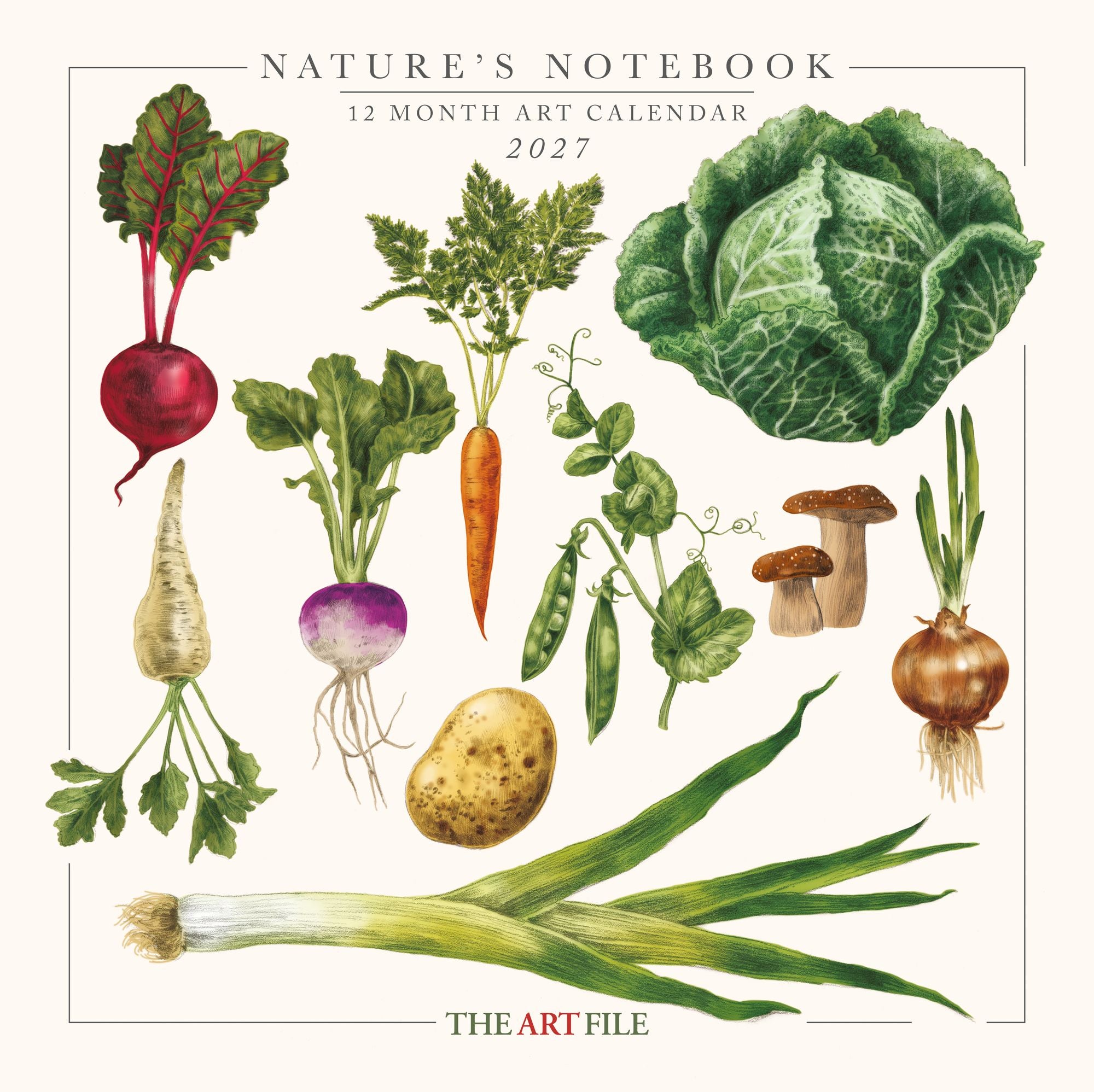 2027 Nature's Pocketbook Wall Calendar