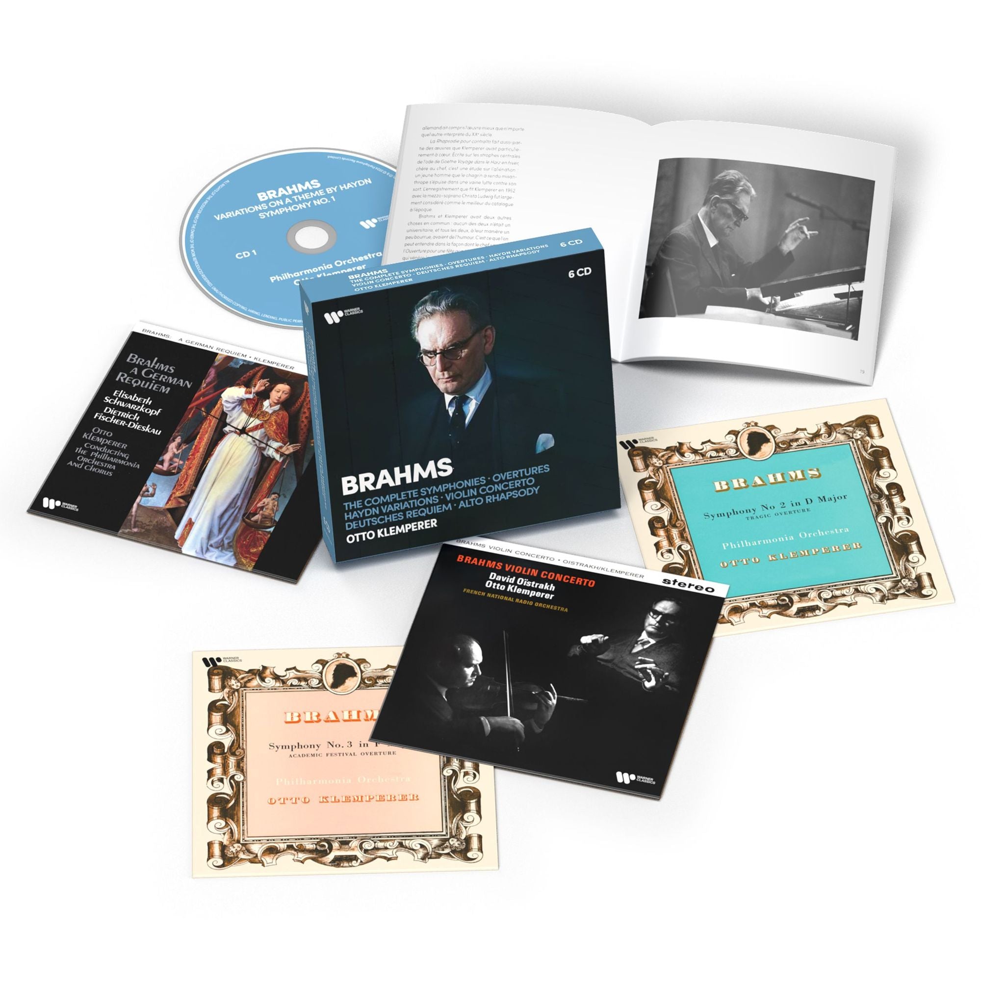 Brahms: The Complete Symphonies; Overtures; Haydn Variations; Violin Concerto; Deutsches Requiem; Alto Rhapsody