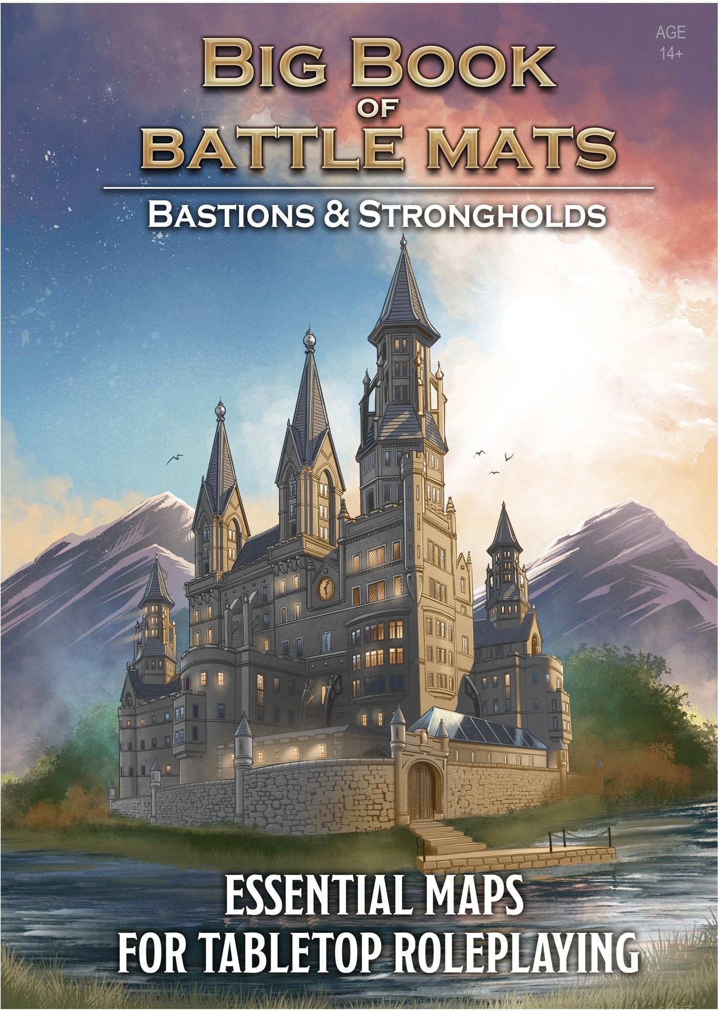Bastions & Strongholds A Big Book of Battle Mats by Loke