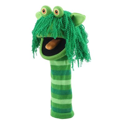 ECO Knit Puppet Squelch Swamp Monster