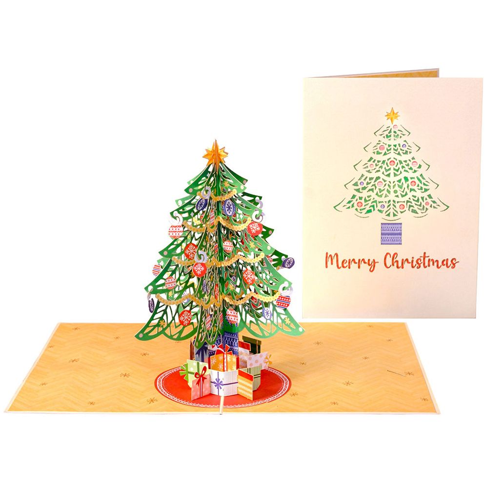 Christmas Tree Pop-Up Holiday Card