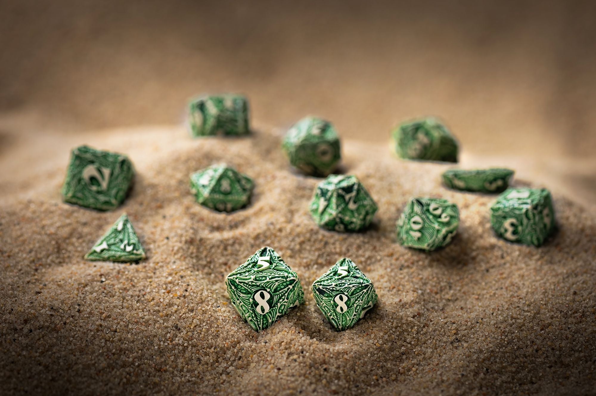 Dracopolis Dice Set The Andean Longneck by Q Workshop