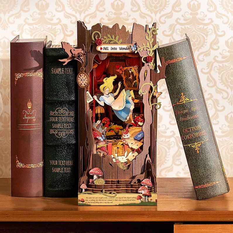 DIY Book Nook Fall Into Wonder