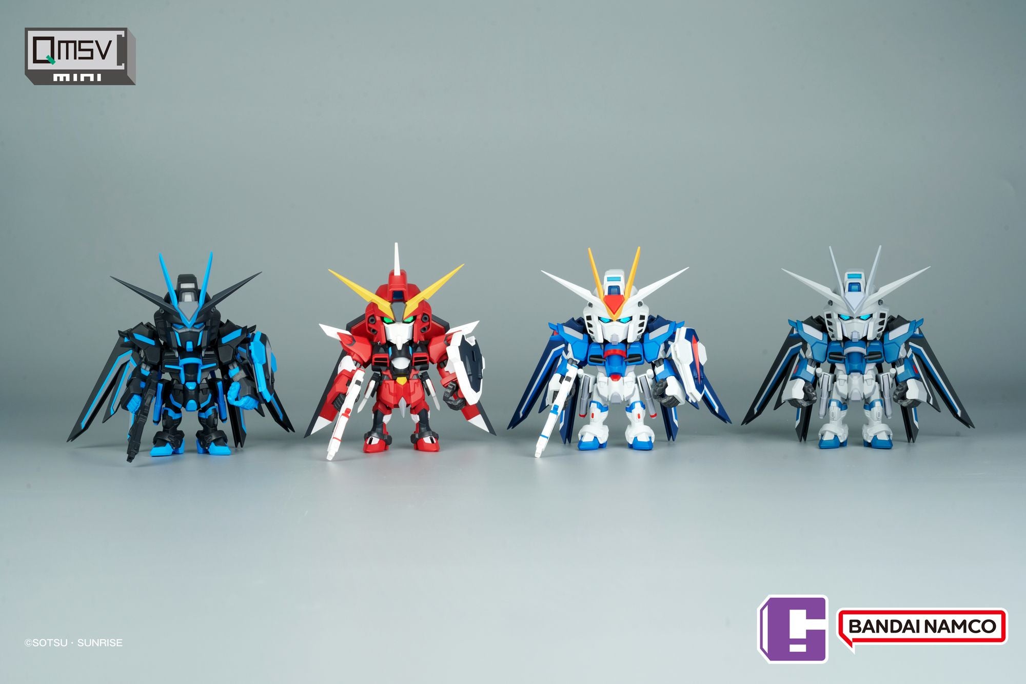 QMSV mini Gundam SEED FREEDOM "Mobile Suit Gundam SEED FREEDOM", BNESH Q MSV