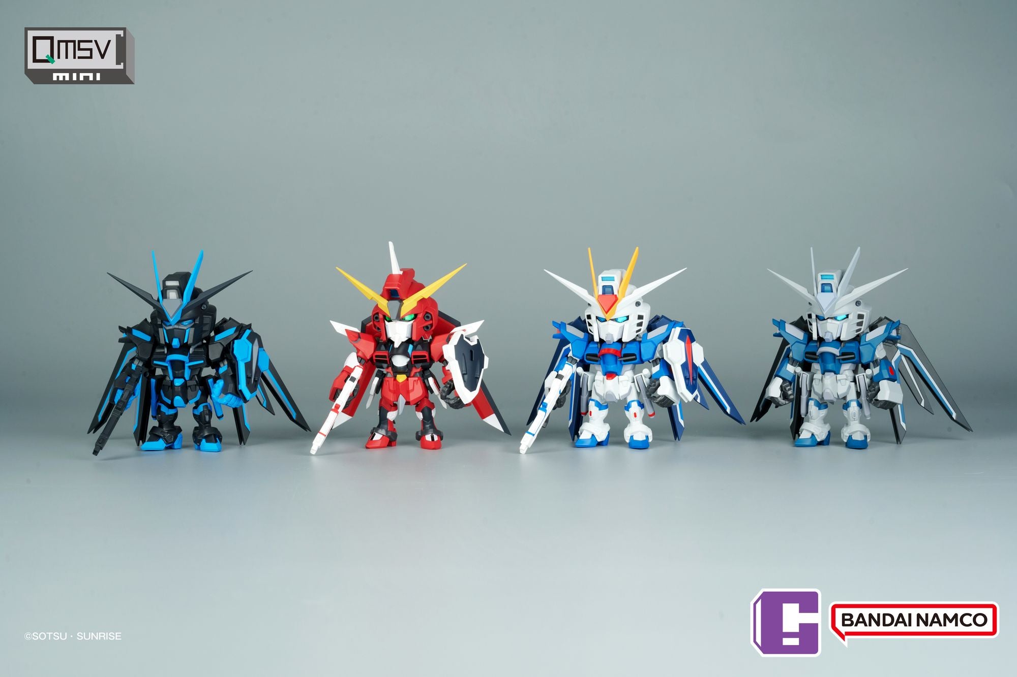 QMSV mini Gundam SEED FREEDOM "Mobile Suit Gundam SEED FREEDOM", BNESH Q MSV