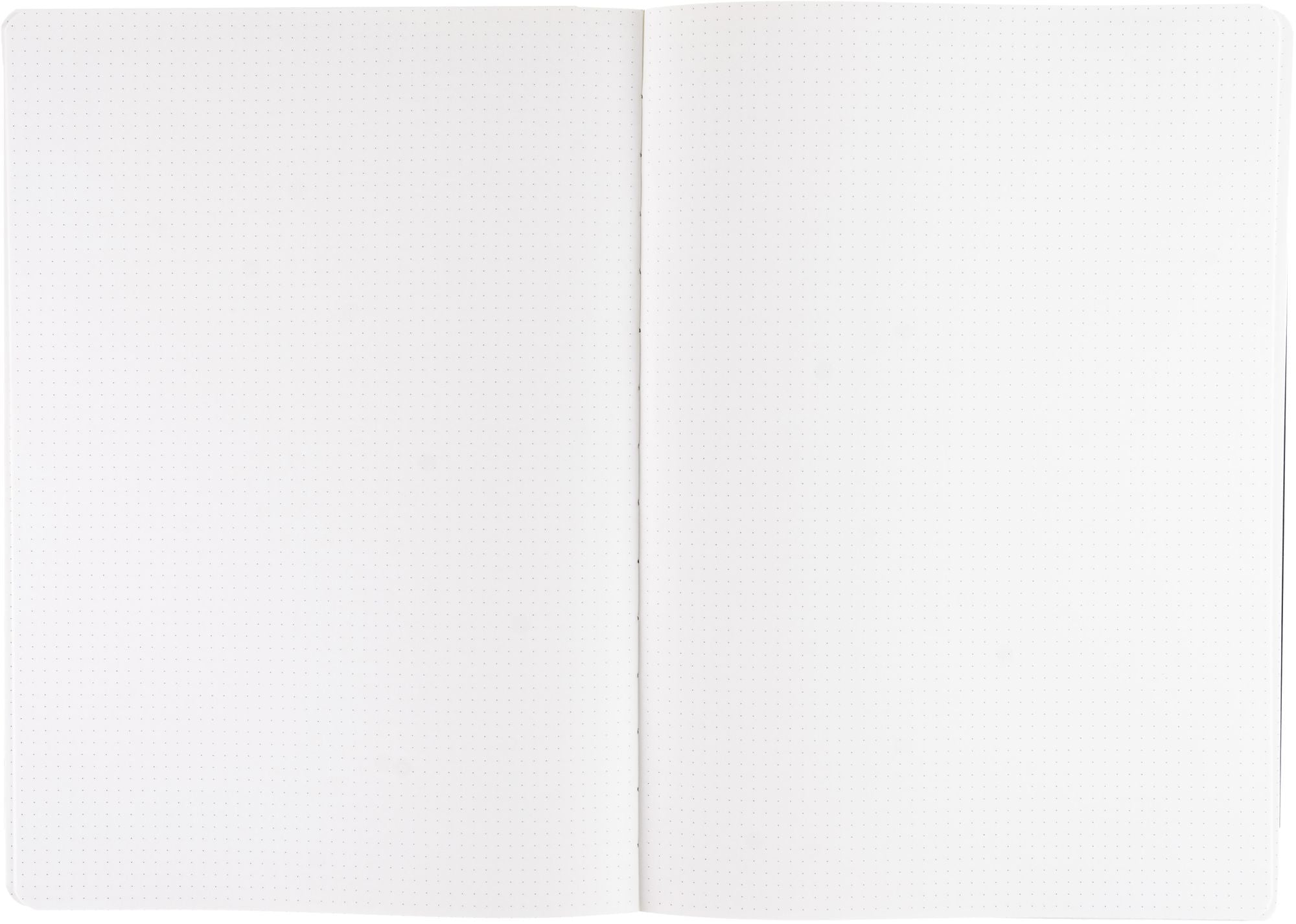 Ecoqua Plus Journal, A4, Fabric-Bound, Dotted, Grey