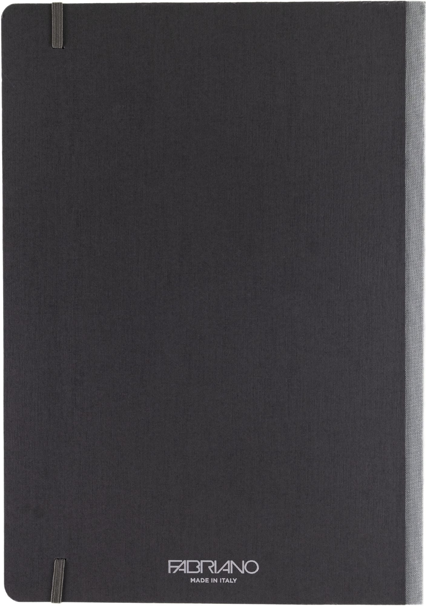 Ecoqua Plus Journal, A4, Fabric-Bound, Dotted, Grey