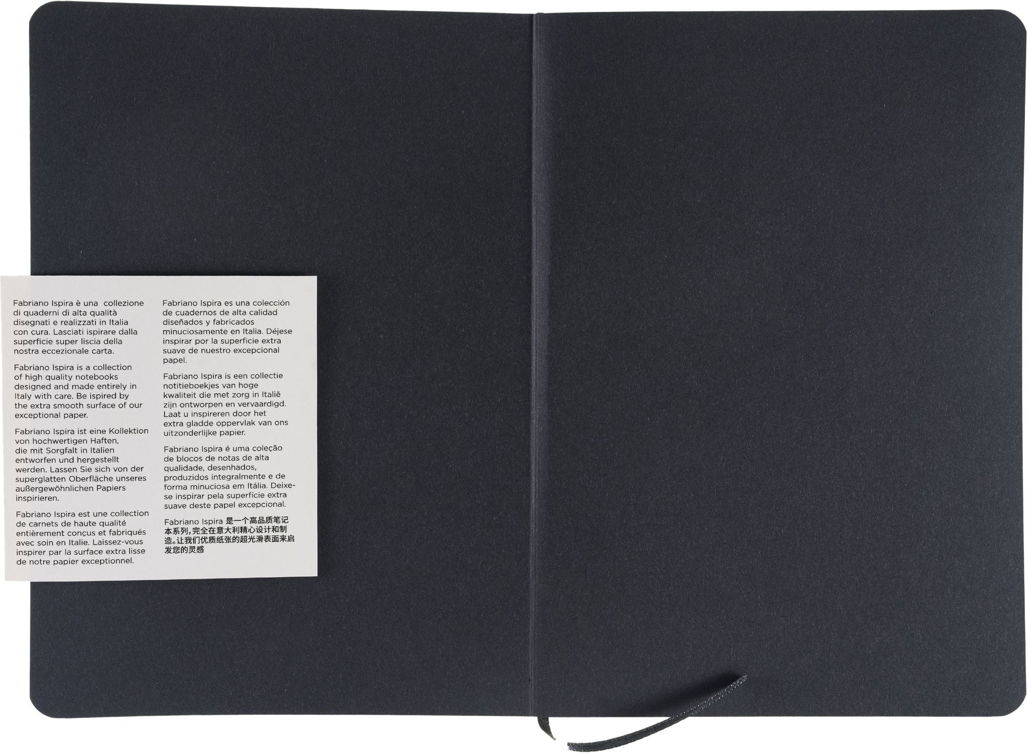 Ispira Journal, A5, Soft-Cover, Dotted, Black