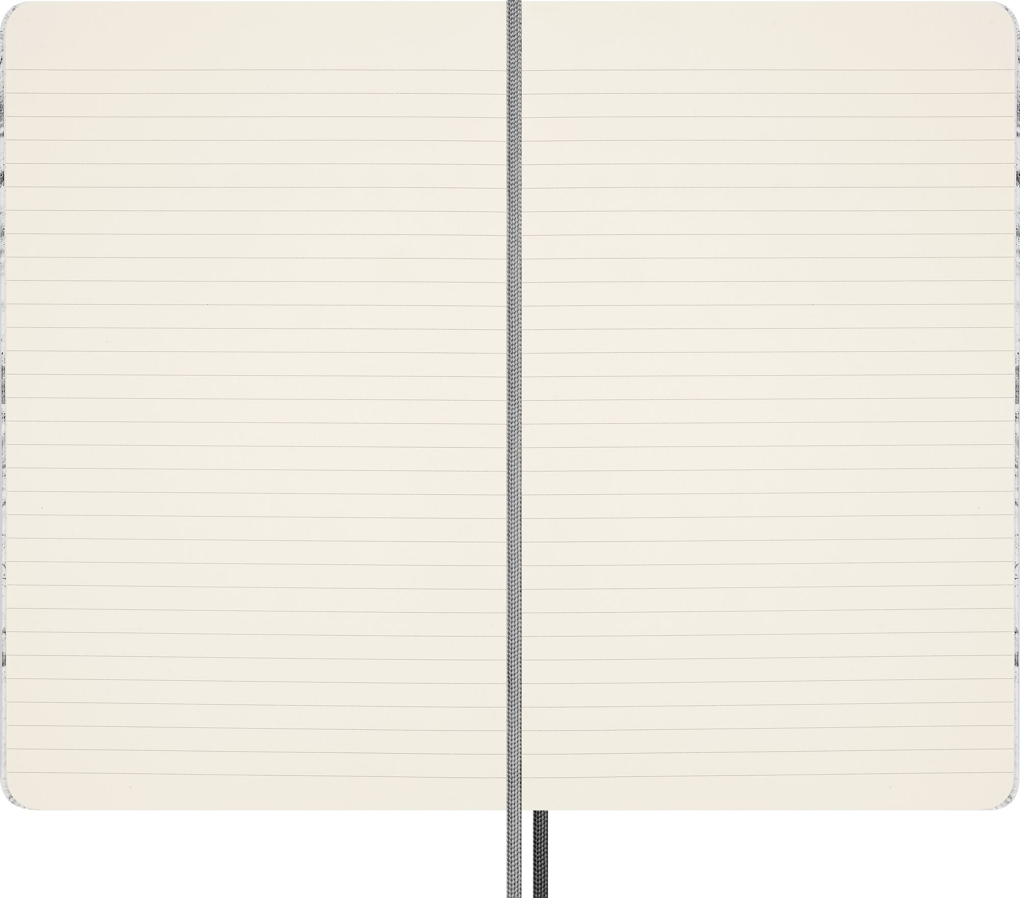 Moleskine Limited Edition NASA-inspired 'Moon surface' Notebook, Hard Cover, Large (5" x 8.25"), Ruled/Lined, Light Grey, 176 pages