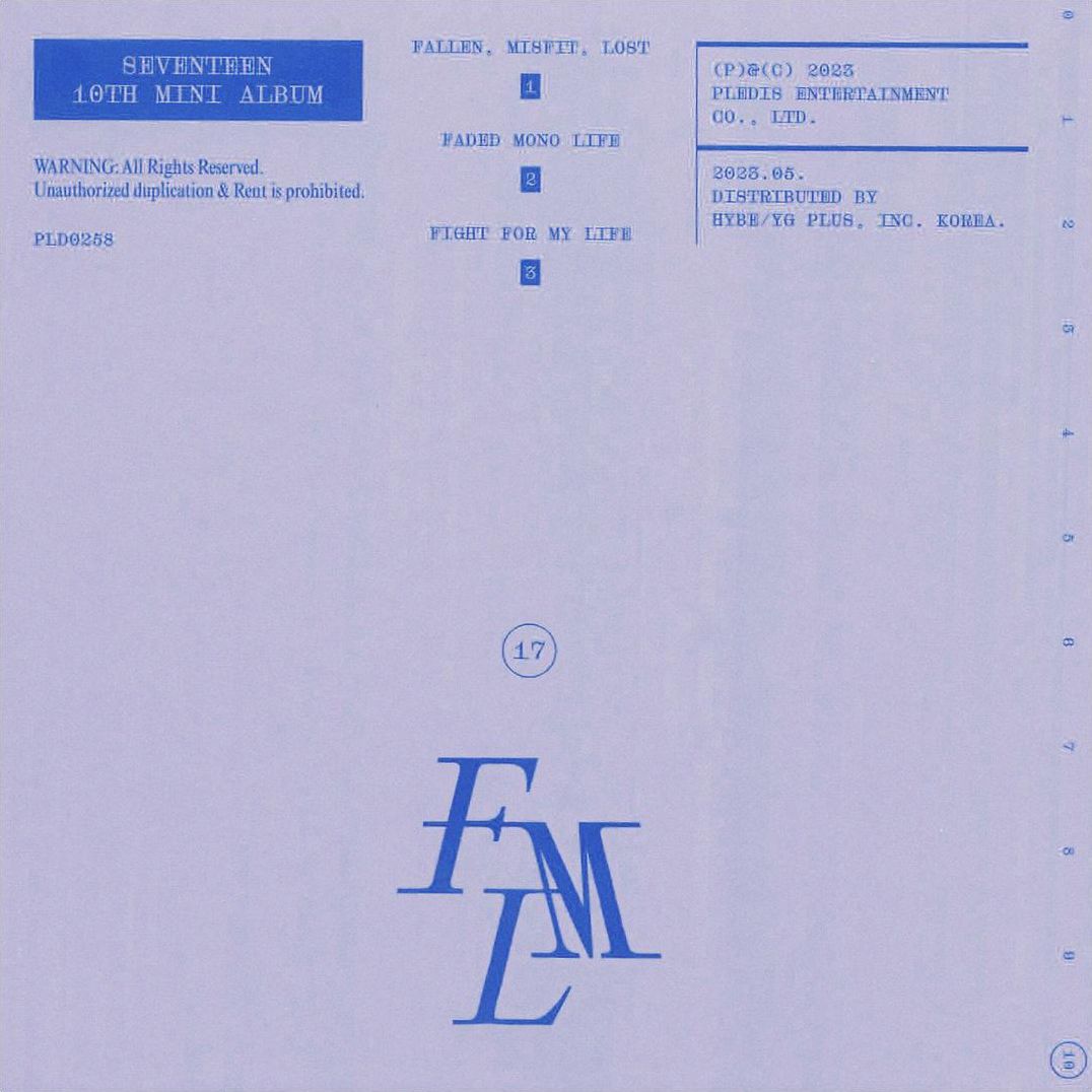 SEVENTEEN 10th Mini Album `FML'