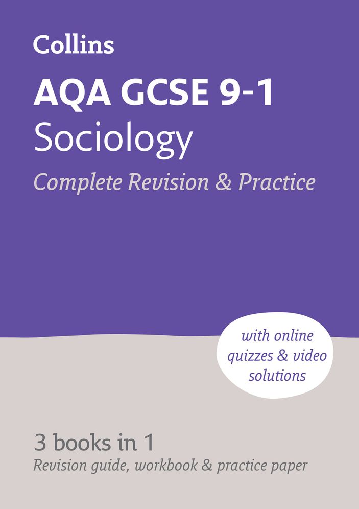 AQA GCSE 9-1 Sociology All-in-One Complete Revision and Practice: Ideal for home learning, 2023 and 2024 exams