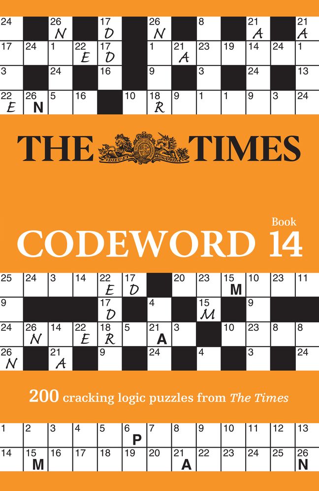The Times Codeword Book 14: 200 cracking logic puzzles from The Times