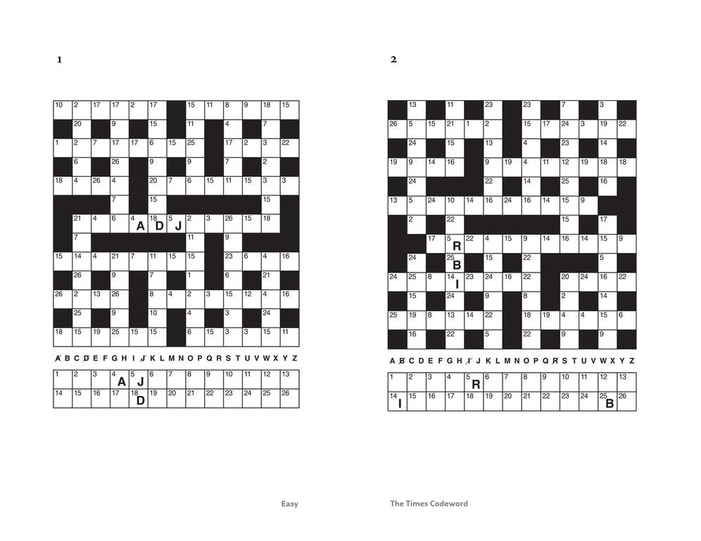 The Times Codeword Book 14: 200 cracking logic puzzles from The Times