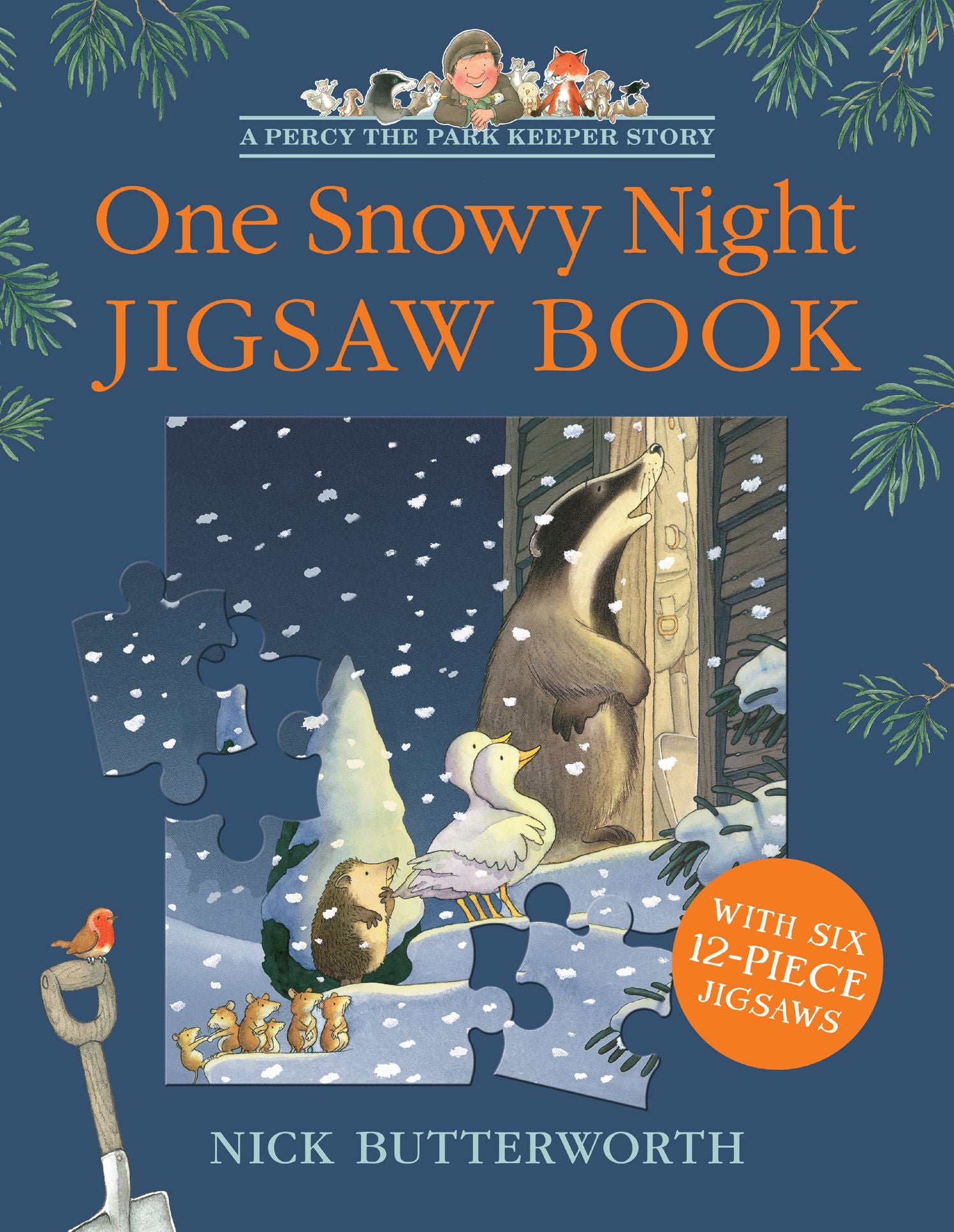 One Snowy Night Jigsaw Book (Percy the Park Keeper)