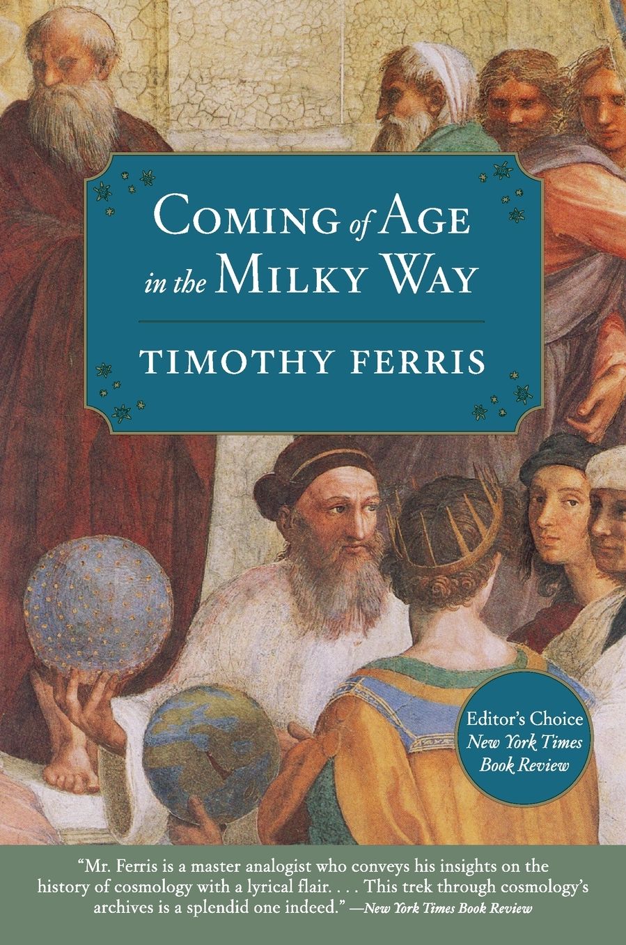 Coming of Age in the Milky Way