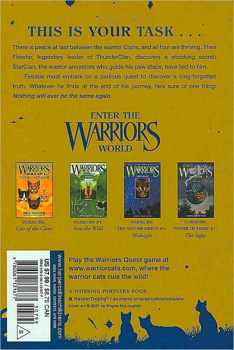 Firestar's Quest (Warriors Super Edition Series #1)