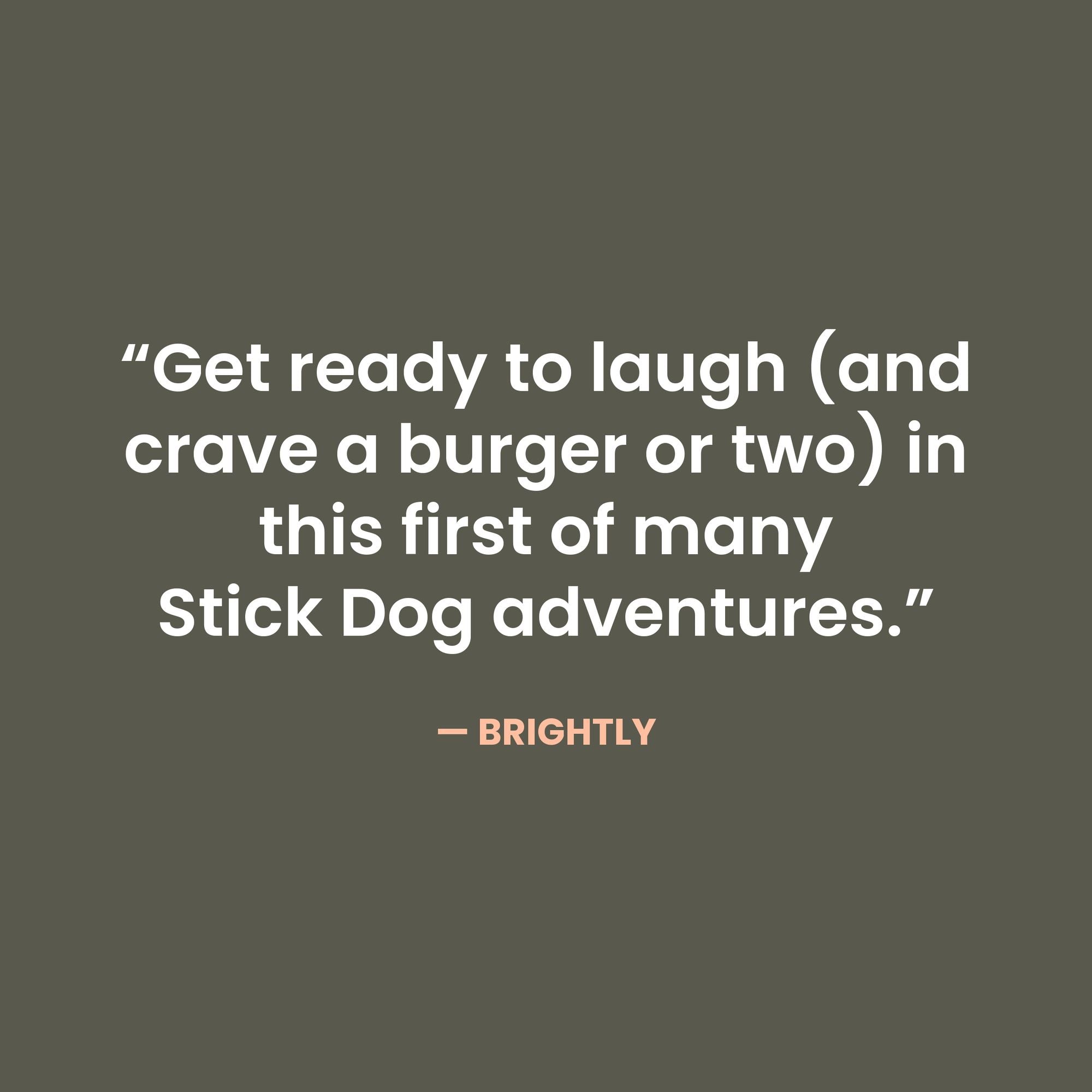 Stick Dog (Stick Dog Series #1)