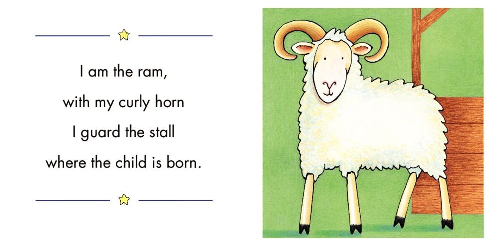 Christmas in the Manger (Padded Board Book)
