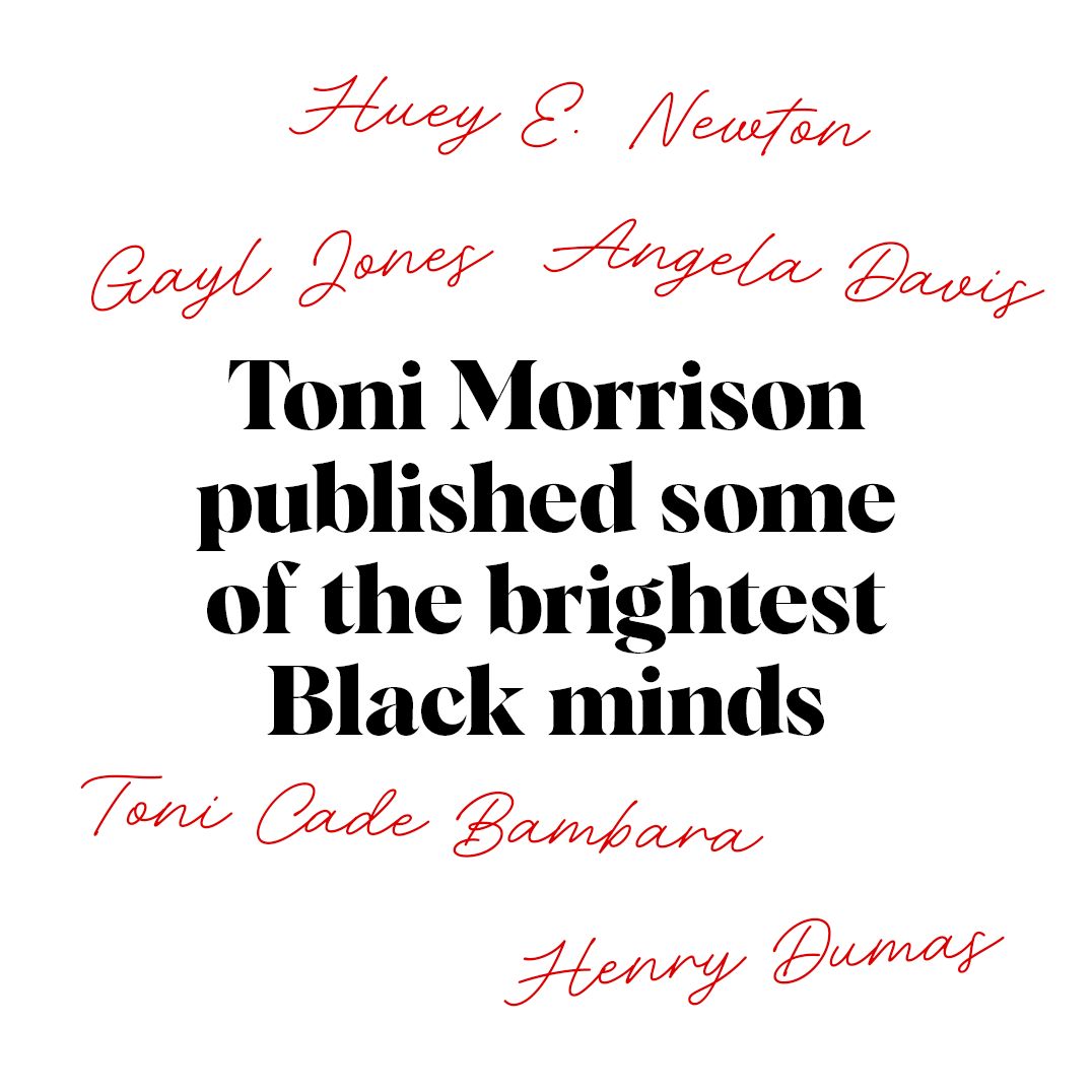Toni at Random: The Iconic Writer's Legendary Editorship