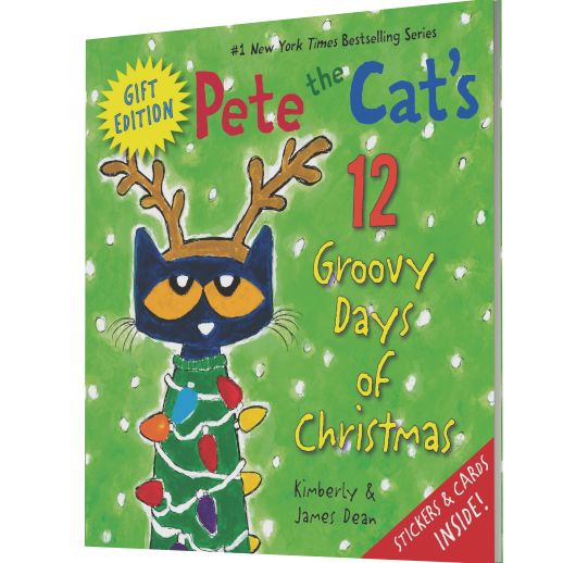 Pete the Cat's 12 Groovy Days of Christmas Gift Edition