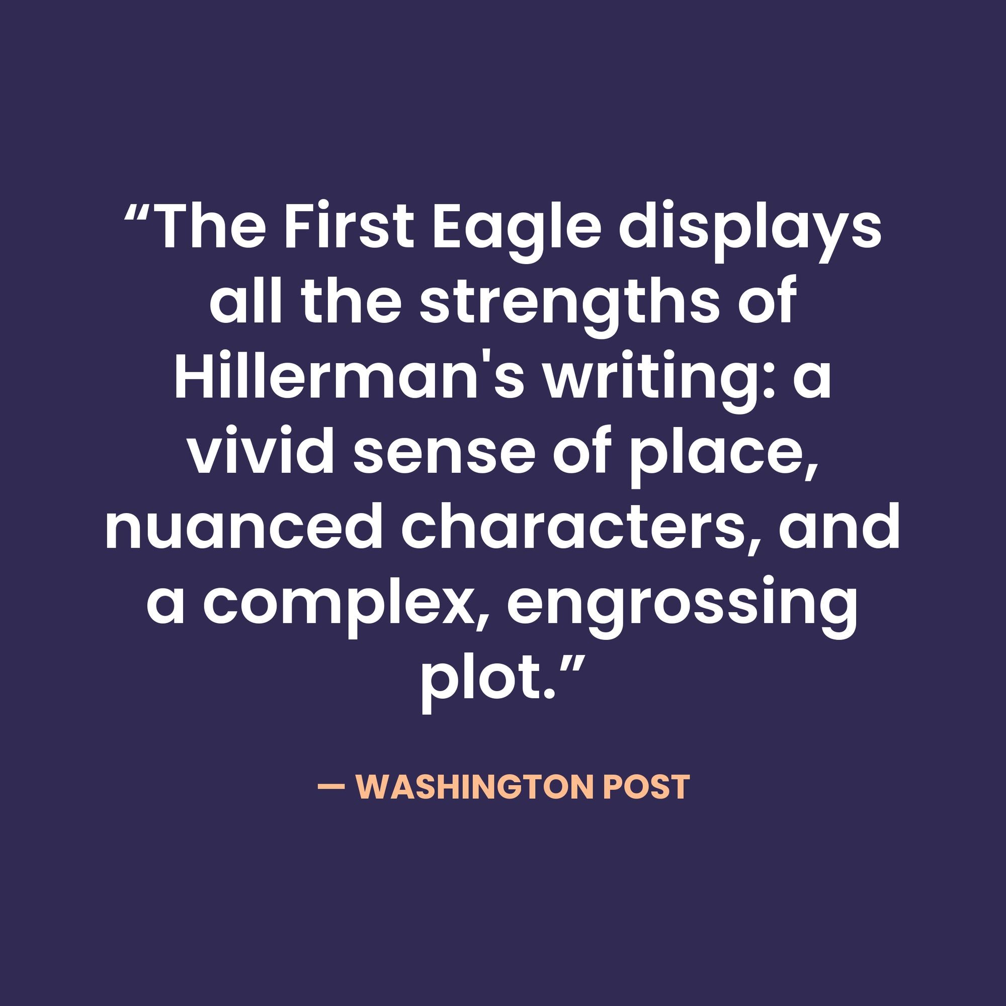 The First Eagle (Joe Leaphorn and Jim Chee Series #13)