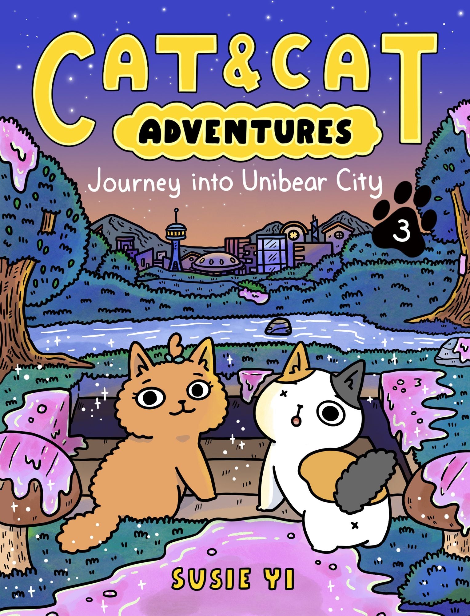 Cat & Cat Adventures: Journey into Unibear City: A Graphic Novel