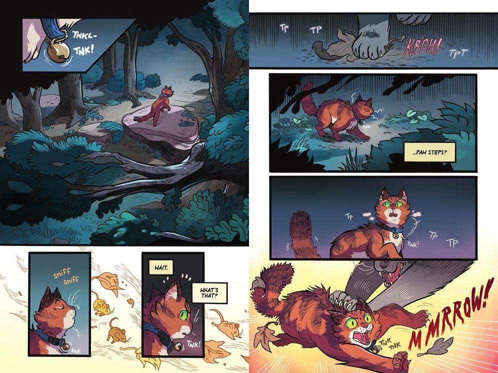 Warriors Graphic Novel: The Prophecies Begin, Part One of Three