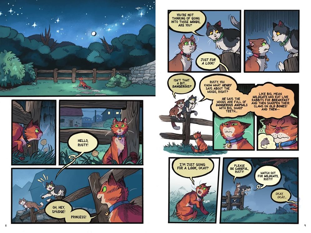 Warriors Graphic Novel: The Prophecies Begin, Part One of Three