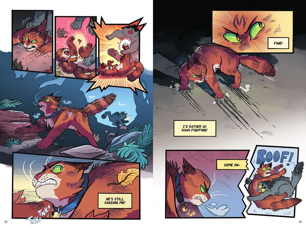 Warriors Graphic Novel: The Prophecies Begin, Part One of Three