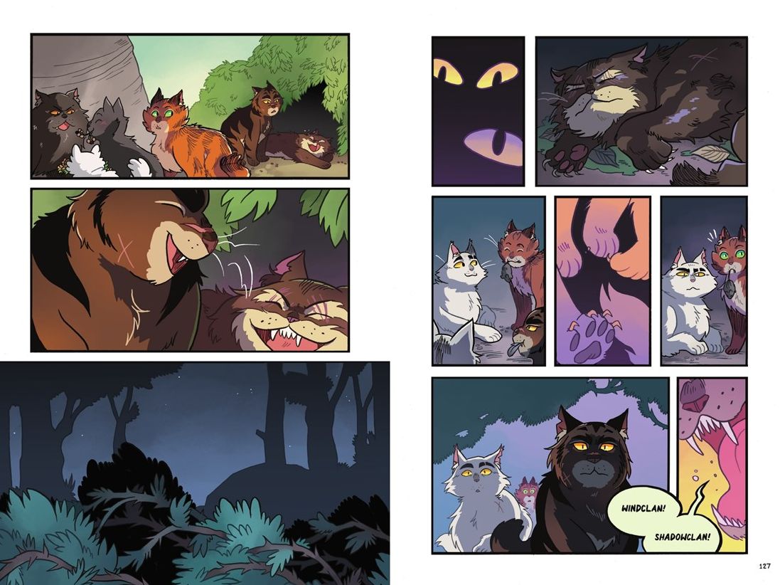 Warriors Graphic Novel: The Prophecies Begin, Part Two of Three