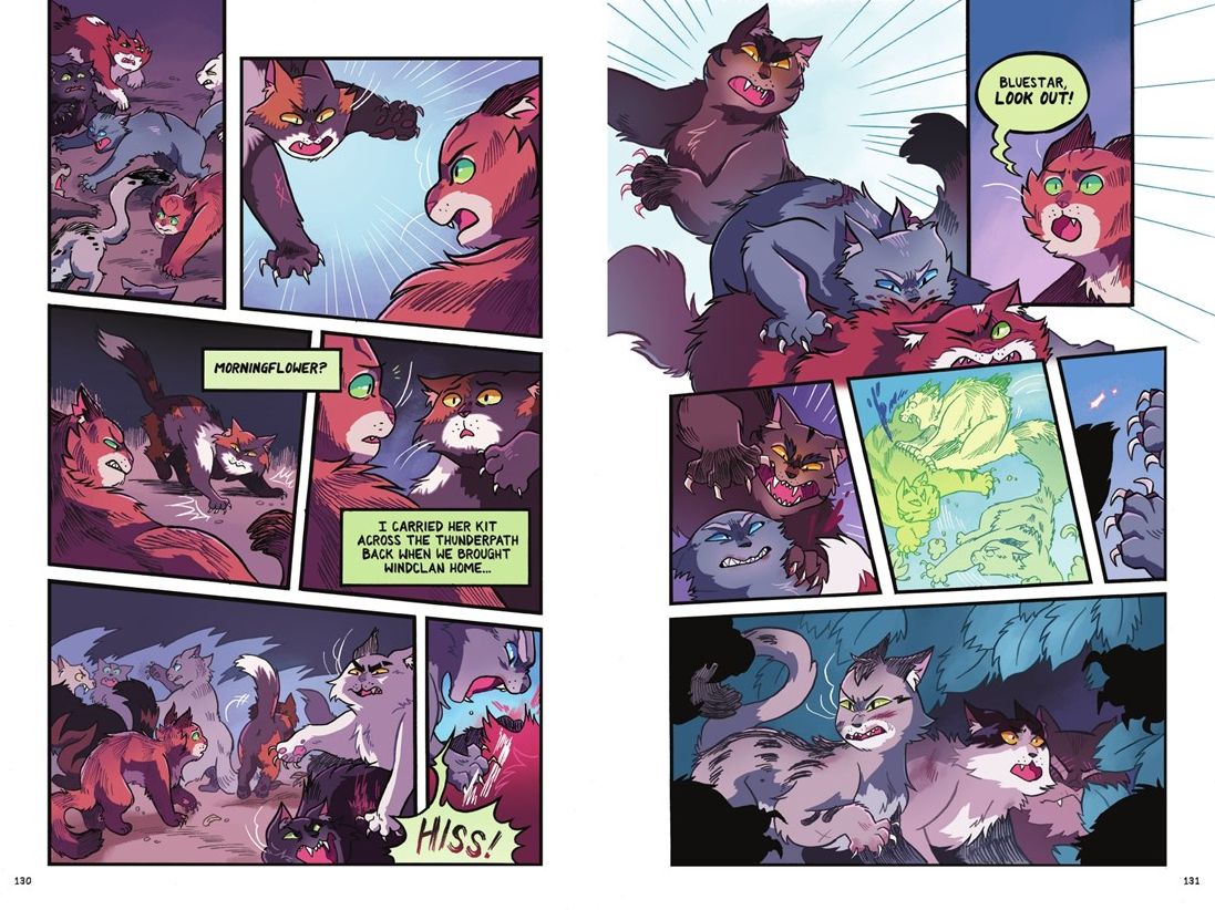 Warriors Graphic Novel: The Prophecies Begin, Part Two of Three