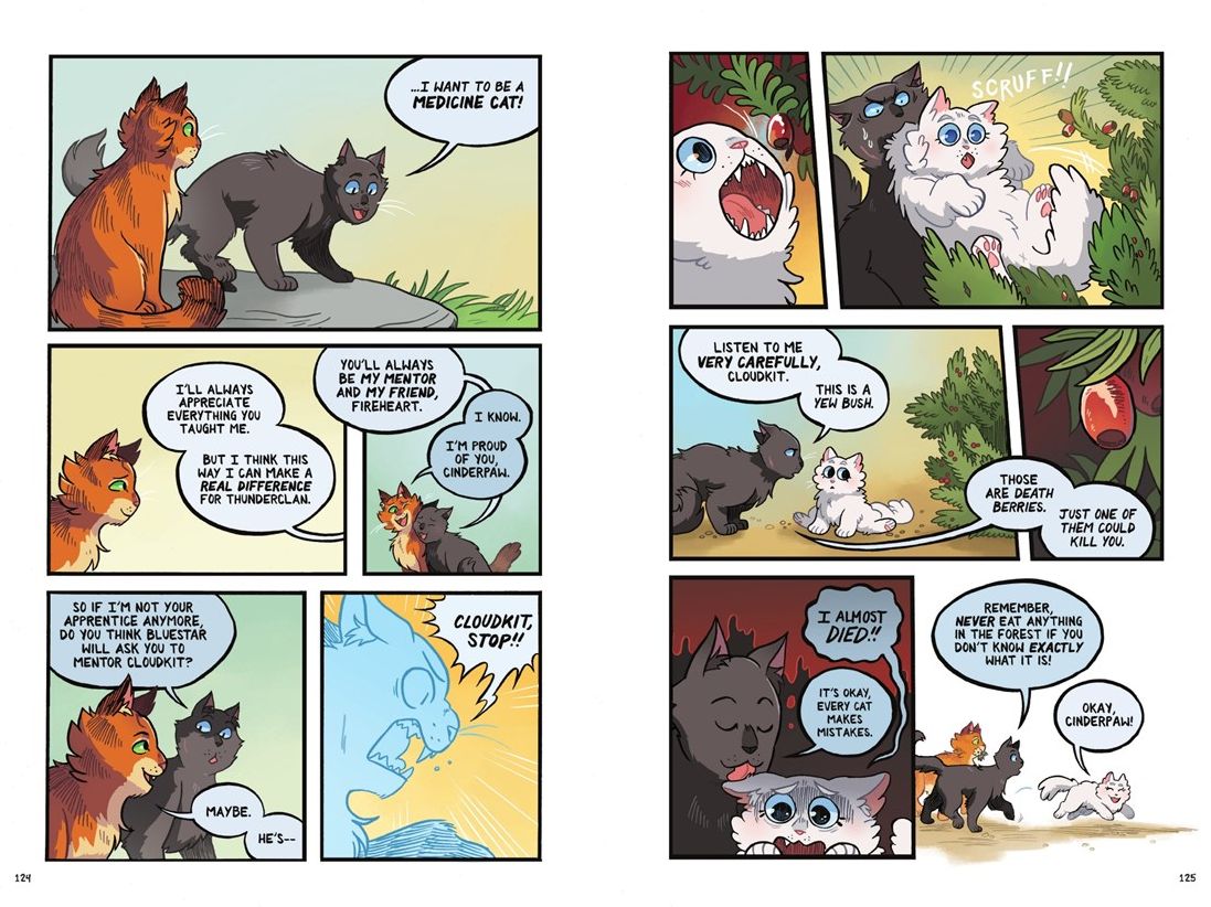 Warriors Graphic Novel: The Prophecies Begin, Part Two of Three