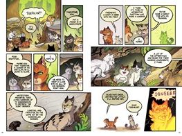 Warriors Graphic Novel: The Prophecies Begin, Part Three of Three