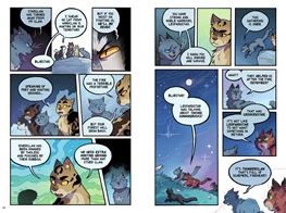 Warriors Graphic Novel: The Prophecies Begin, Part Three of Three