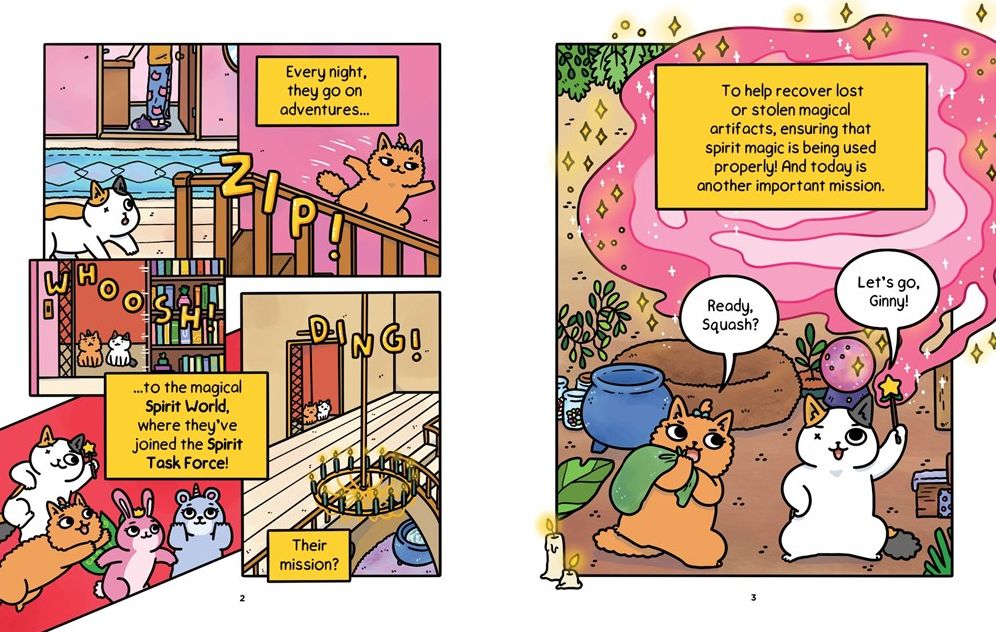 Cat & Cat Adventures: The Staff of Knowledge: A Graphic Novel