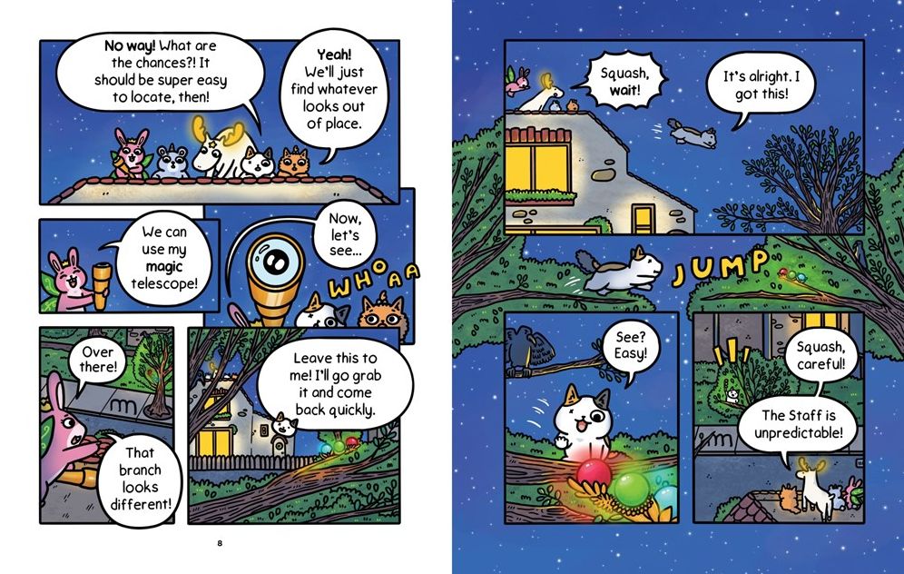 Cat & Cat Adventures: The Staff of Knowledge: A Graphic Novel