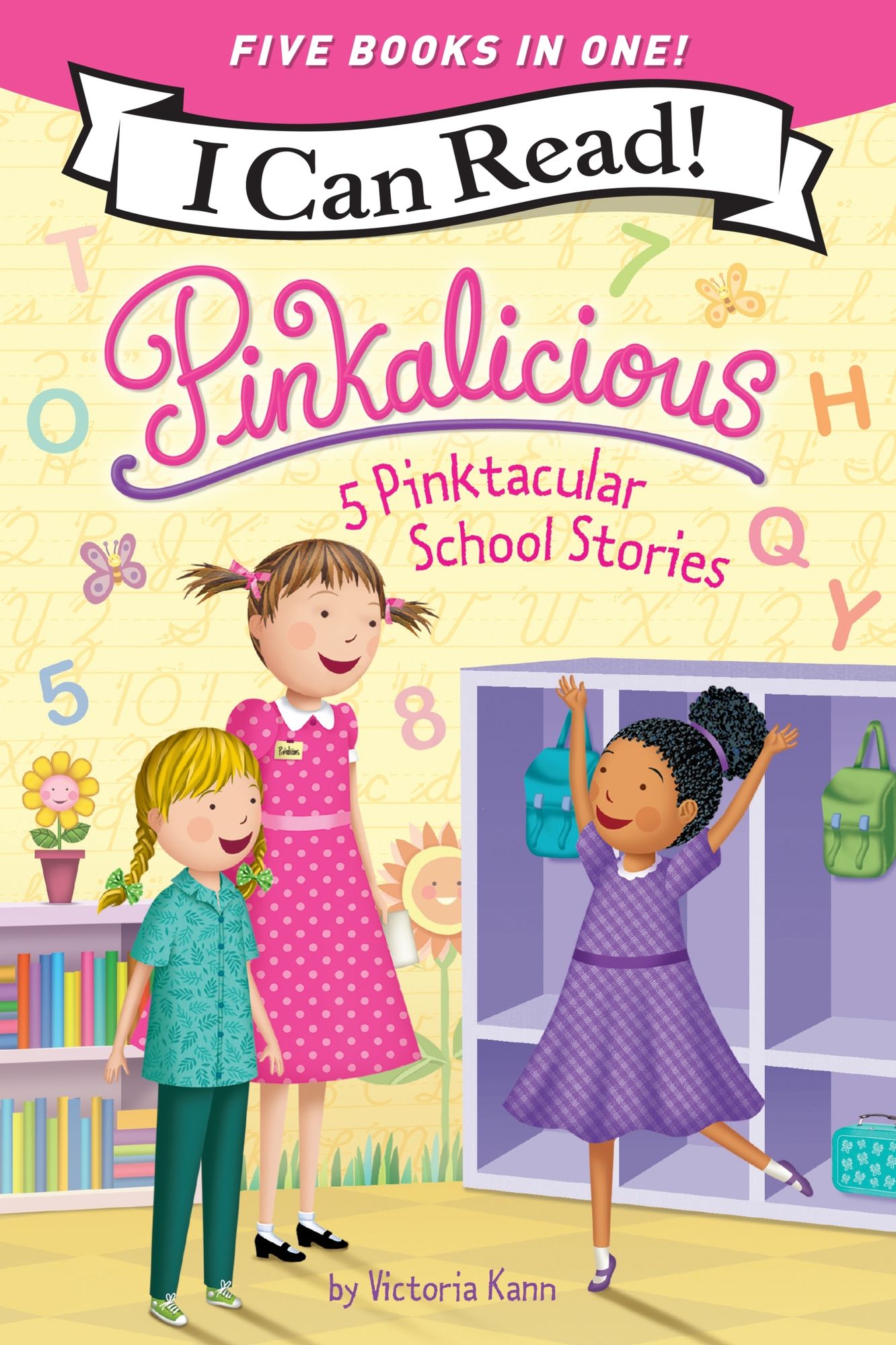 Pinkalicious: 5 Pinktacular School Stories: Pinkalicious and the Pinkamazing Little Library, Kindergarten Fun, Pinkie Promise, Planet Pink, School Rules!