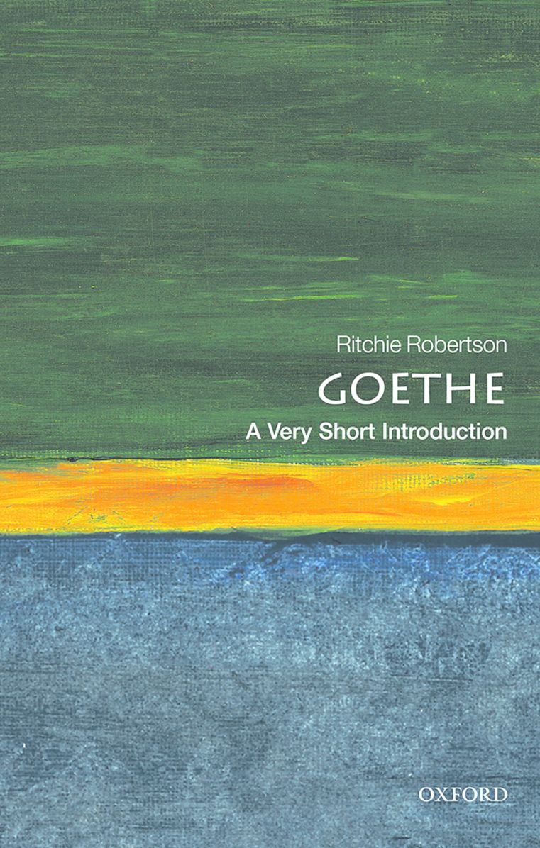 Goethe: A Very Short Introduction